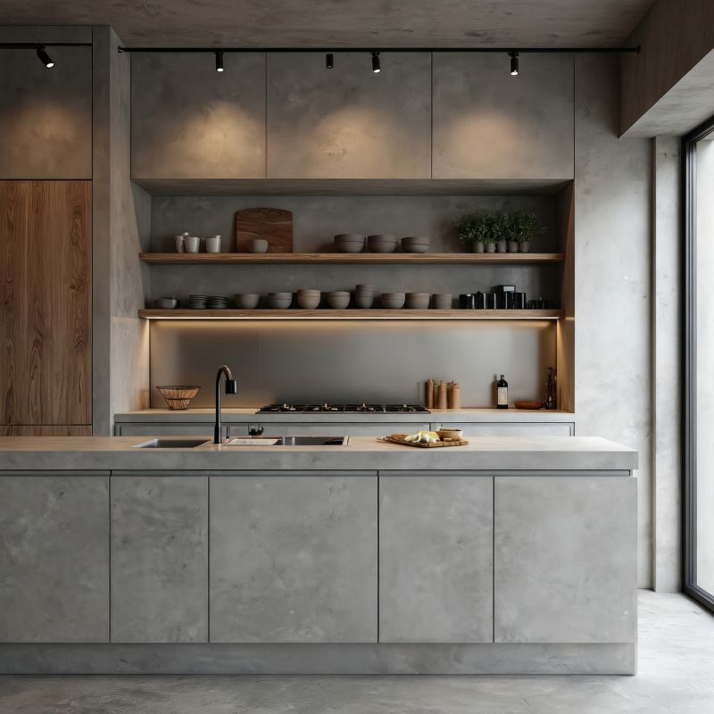 Poured Countertop Installation in Marin County, CA