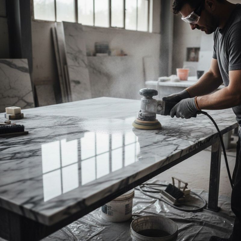 Local Marble Sealing pros at work